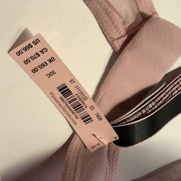 New Victoria Secret Bra Lace Sexy 32C Push Up #E11 - Picture 9 of 9